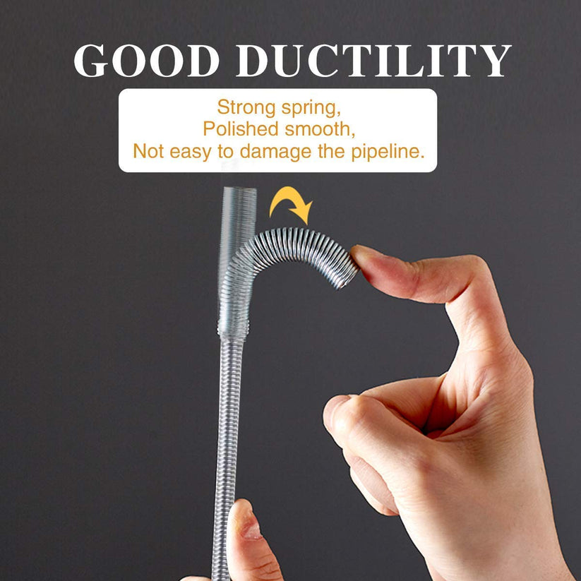 Sink Clean Steel Pipe- 360 Spring Pipe Cleaner Buy 1 Get 1 Free