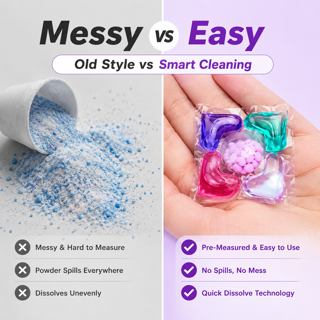 5 in 1 Laundry Power Detergent Pods |⏰Limited Period Offer⏰