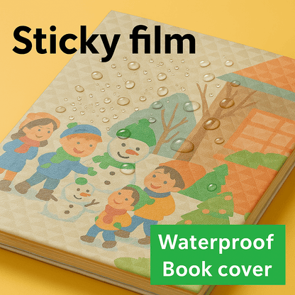 Self Adhesive Transparent Book Cover (Pack Of 30)
