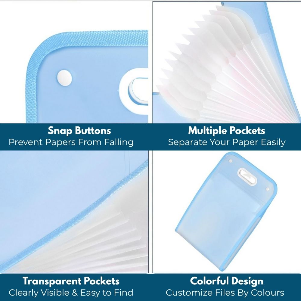 13 Layer Portable File Folder Bag
