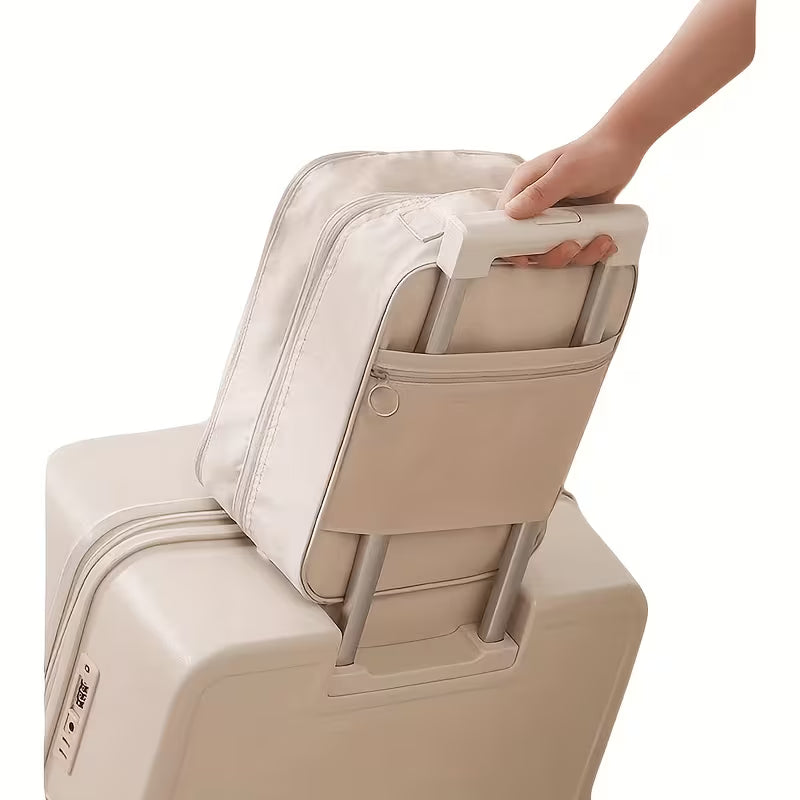 Travel Shoe Organiser (Travel Essential, Three-layer Shoe Bag,)
