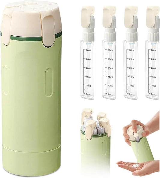 4-in-1 Travel Refillable Bottle Set