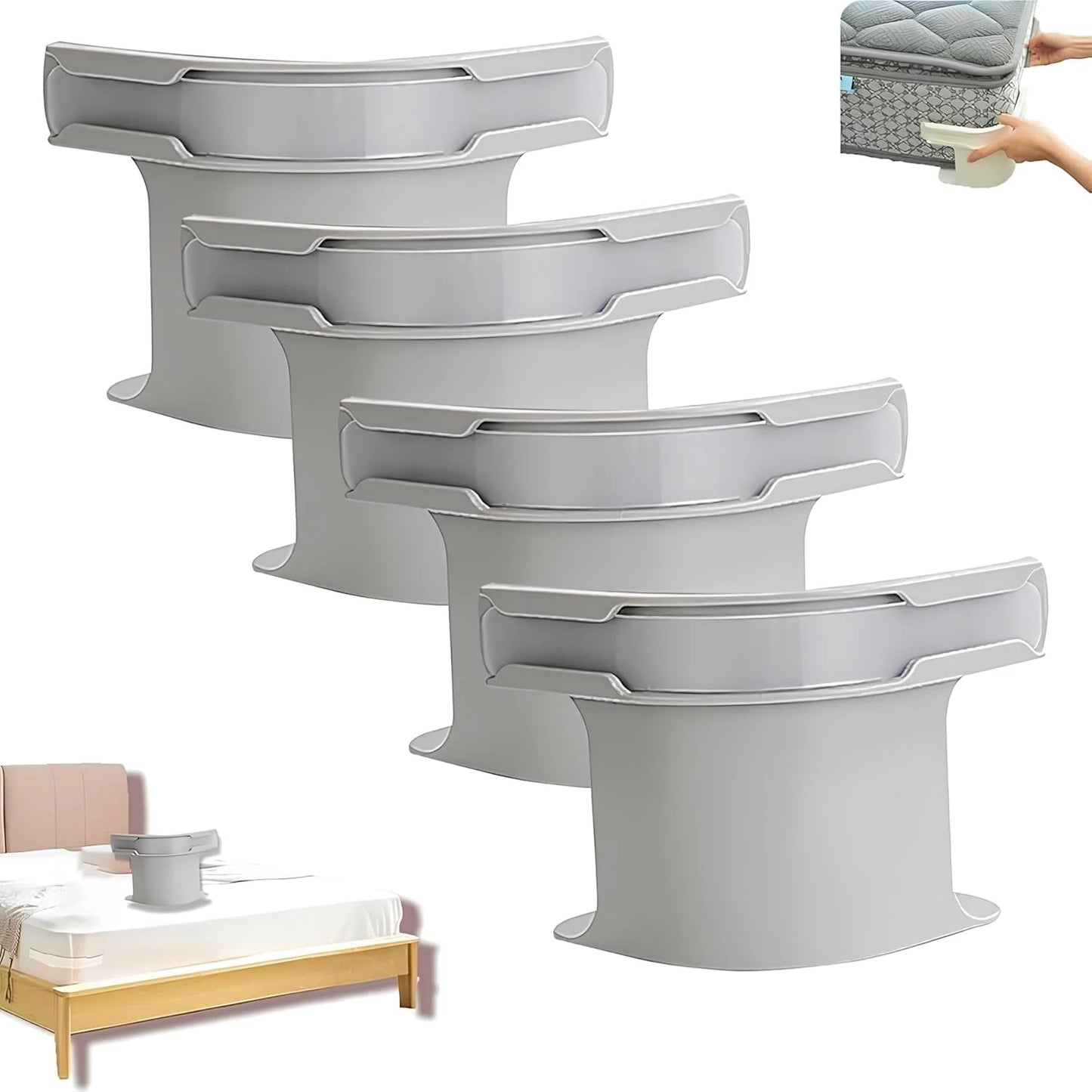 Smart Bed Sheet Holder Straps - Adjustable Corner Clips