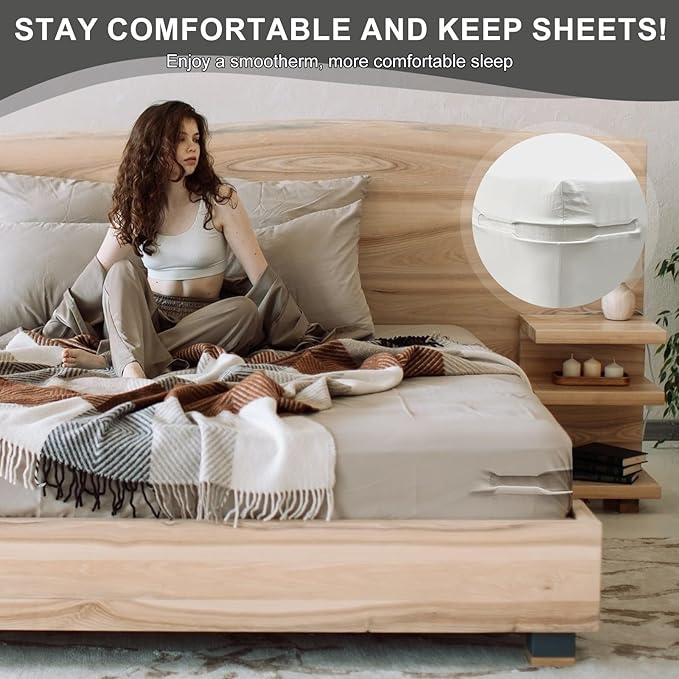 Smart Bed Sheet Holder Straps - Adjustable Corner Clips