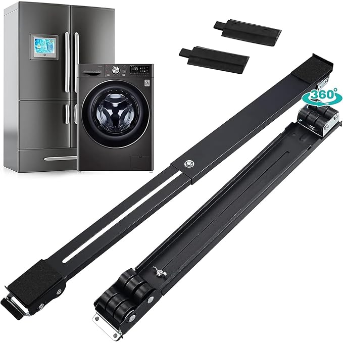 Heavy-Duty Device Mover – Adjustable, Floor-Friendly, Single-Person Use
