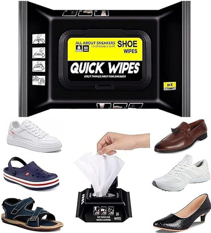 Instant Shoe Cleaning Wipes (Pack of 80) Buy 1 Get 1 Free