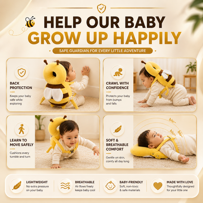 Baby Head Cushion Backpack ( Indian MOM First Choose)