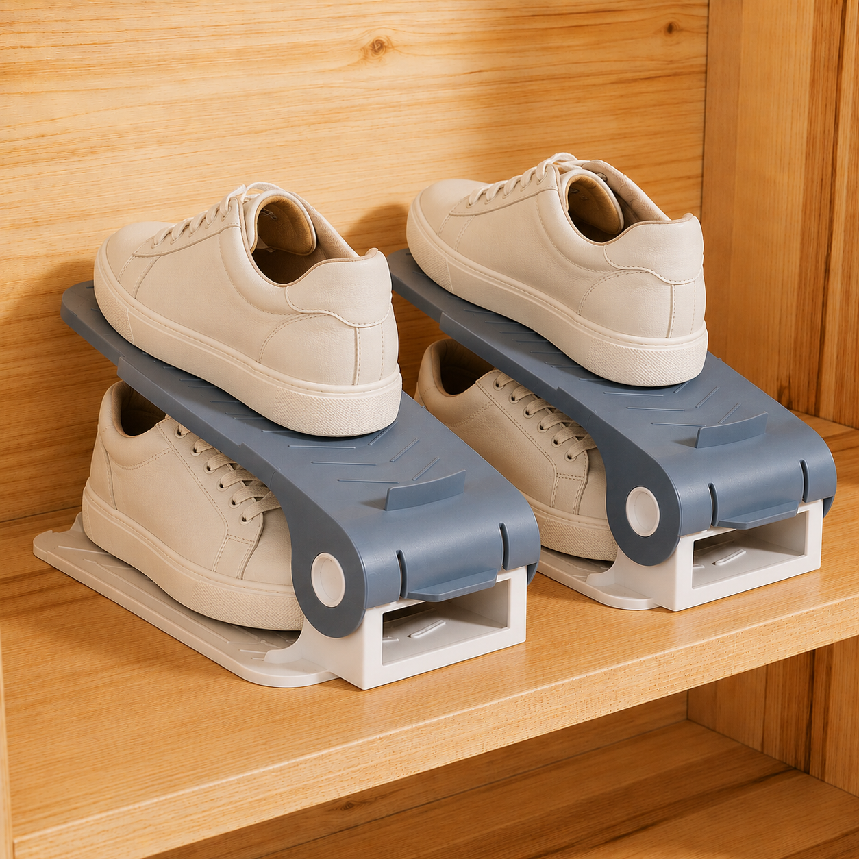 Adjustable Shoe Organize  (Pack of 4)