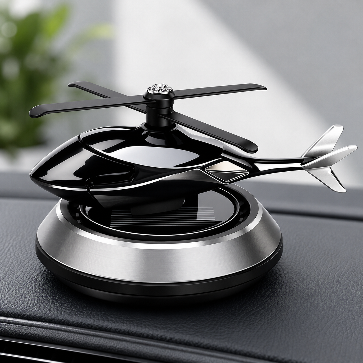 Solar-Helicopter Car Air Freshener