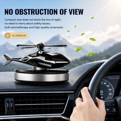 Solar-Helicopter Car Air Freshener