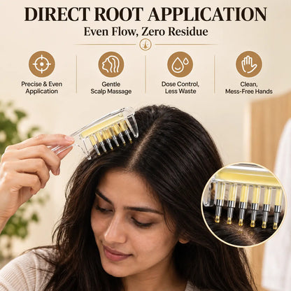 RootCare™ Scalp Oil Applicator Comb