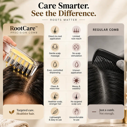 RootCare™ Scalp Oil Applicator Comb