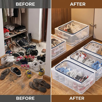 Multipurpose Transparent Storage Organizer (Large Size)