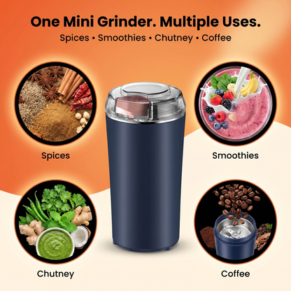 Dry Mini Mixer, Small Blender, Power full Mini Grinder