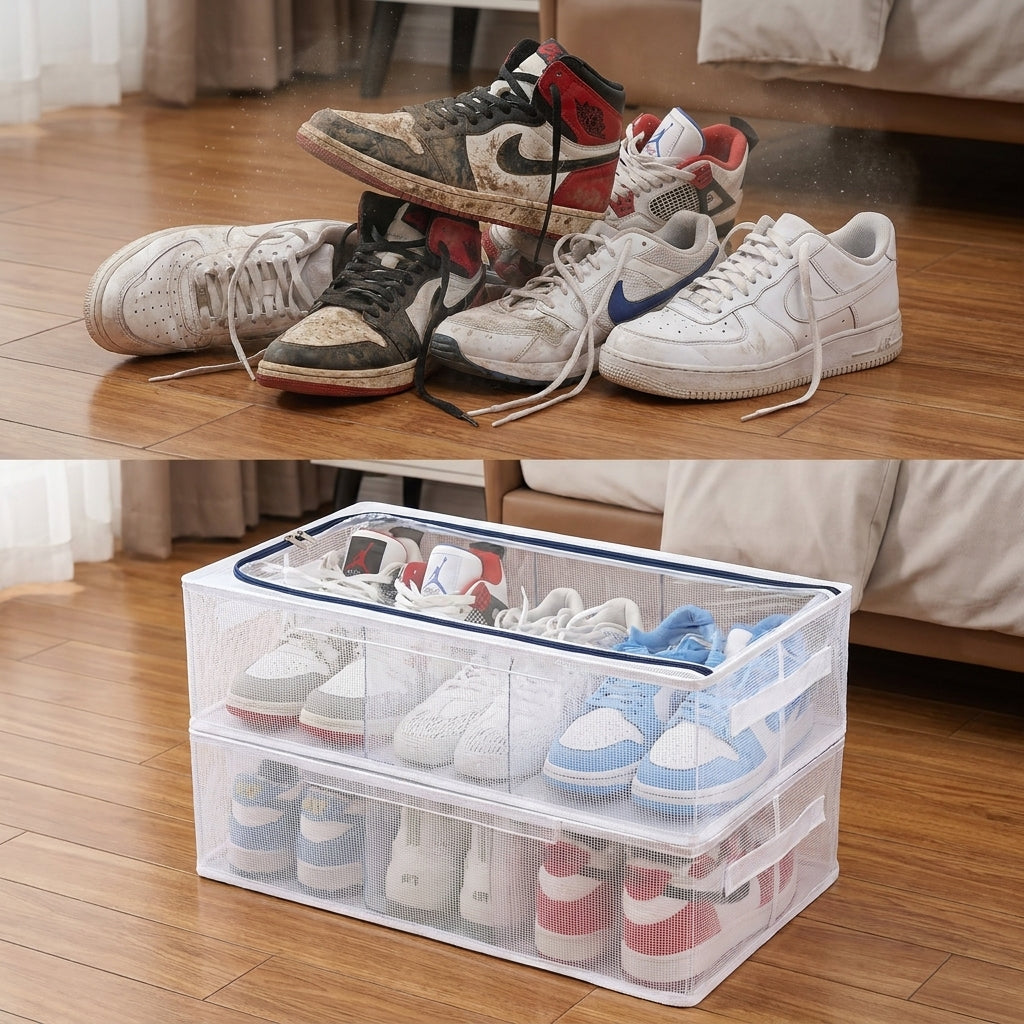 Multipurpose Transparent Storage Organizer (Large Size)