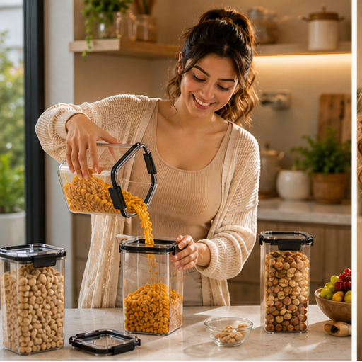 Air-Tight Kitchen Storage Containers