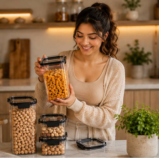 Air-Tight Kitchen Storage Containers