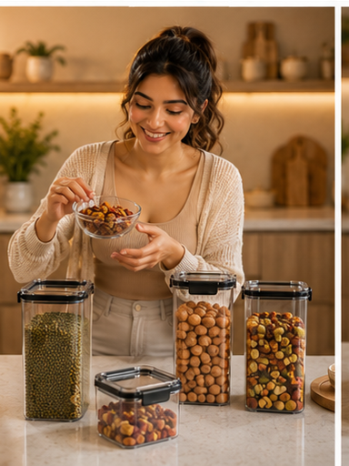 Air-Tight Kitchen Storage Containers