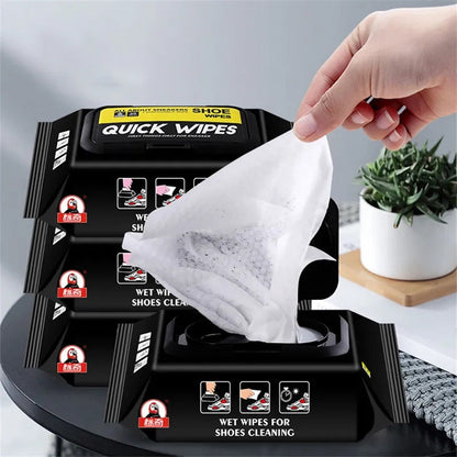 Instant Shoe Cleaning Wipes (Pack of 80) Buy 1 Get 1 Free