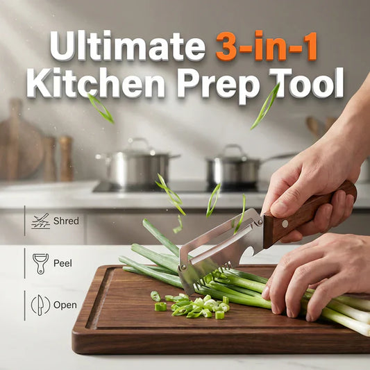 3-in-1 Onion Slicer and Peeler ( BUY 1 GET 1 )