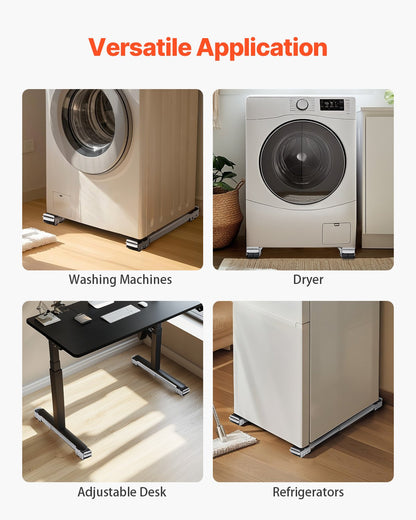 Heavy-Duty Device Mover – Adjustable, Floor-Friendly, Single-Person Use
